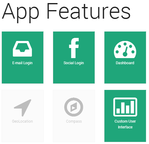 Mobile App Features
