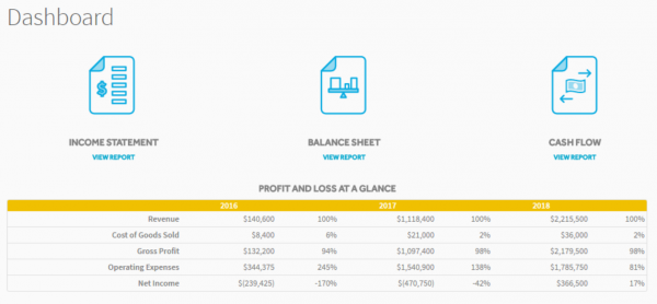 Profit and Loss at a Glance